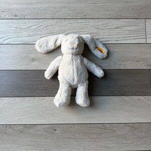 Steiff Hoppie Rabbit Light Gray 11”